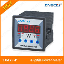 72*72mm RS485 communication single phase digital power meter